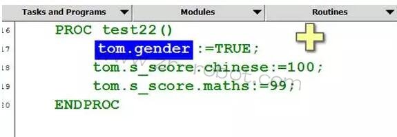 ABB機器人創建自定義數據類型